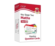 KNYGA Cgp Books KS2 Maths Year 5 Practice Question Cards