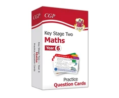 KNYGA Cgp Books KS2 Maths Year 6 Practice Question Cards