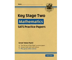 KNYGA Cgp Books KS2 Maths Year 6 SATS Practice Papers: Pack 1 - for the 2027 tests (with free Online Extras)