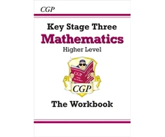 KNYGA Cgp Books KS3 Maths Workbook - Higher (answers sold separately)