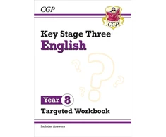 KNYGA Cgp Books KS3 Year 8 English Targeted Workbook (with answers)