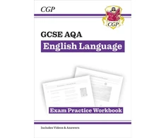 KNYGA Cgp Books New GCSE English Language AQA Exam Practice Workbook - with Answers and Videos (for exams from 2026)