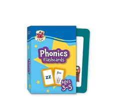 KNYGA Cgp Books Phonics Flashcards for Ages 3-5