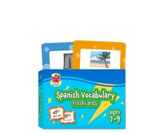 KNYGA Cgp Books Spanish Vocabulary Flashcards for Ages 7-9 (with Free Online Audio)