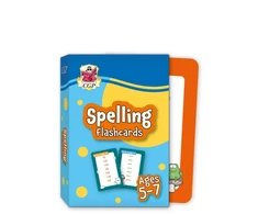 KNYGA Cgp Books Spelling Flashcards for Ages 5-7