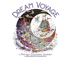KNYGA Bookshop Chatzipanagiotou Melpomeni Dream Voyage: A Fantasy Colouring Journey