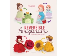 KNYGA Chibiscraft Febby Pranajaya Reversible Amigurumi: Crochet magical fairies and tales
