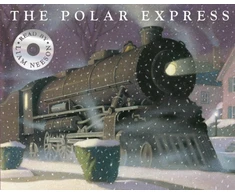 KNYGA Chris Van Allsburg Polar Express, Picture Book and CD