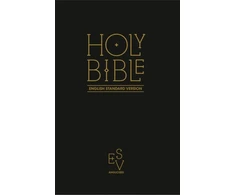 KNYGA Collins Anglicised ESV Bibles Holy Bible: English Standard Version (ESV) Anglicised Juodas Gift and Award edition