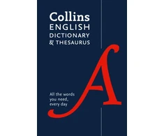 KNYGA Collins Dictionaries Paperback English Dictionary and Thesaurus Essential: Your Day-to-Day Reliable English Dictionary and Thesuarus Essentials