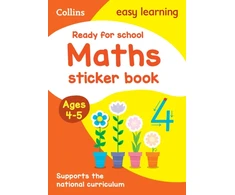 KNYGA Collins Easy Learning Ready for school: maths Sticker Book Ages 4-5