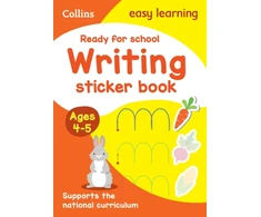 KNYGA Collins Easy Learning Ready for school: writing Sticker Book Ages 4-5