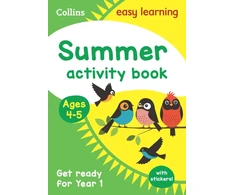 KNYGA Collins Easy Learning Reception to Year 1 Summer Activity Book with stickers