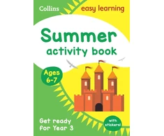 KNYGA Collins Easy Learning Year 2 to Year 3 Summer Activity Book with stickers