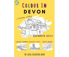 KNYGA Colour Your Streets Devon Colouring Book (A4)