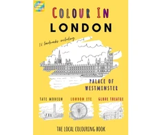 KNYGA Colour Your Streets London Colouring Book (A4)