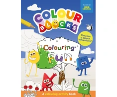 KNYGA Cherry Colourblocks Colouring Fun: A Colouring Activity Book