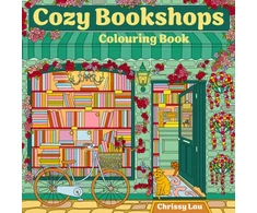 KNYGA Cozy Bookshops: Colouring Book