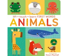 KNYGA Craven, Villetta Lift, Touch Learn First Words: Animals