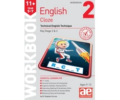 KNYGA Curran, Dr Stephen C; Vokes, Warren J 11+ English Year 5-7 Cloze Workbook 2: Technical English Technique
