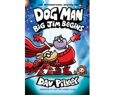 KNYGA Dav Pilkey Big Jim Begins: A Graphic Novel