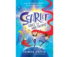 KNYGA Bookshop Davis James Scarlet Saves the Multiverse