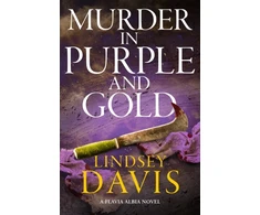 KNYGA Davis Lindsey Murder in Violetinė and Gold