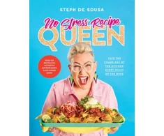 KNYGA De Sousa Steph No Stress Recipe Queen: Take the chaos out of the kitchen every night of the week, from the MasterChef favourite and bestselling author of Air Fryer Queen and Easy Dinner Queen
