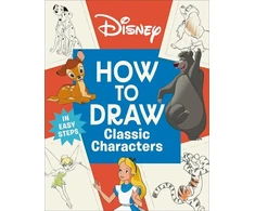 KNYGA DK Disney How to Draw Classic Characters