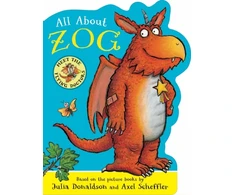 KNYGA Julia Donaldson Donaldson Julia All About Zog - A Zog Shaped Board Book