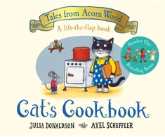 KNYGA Donaldson Julia Cat's Cookbook: A Lift-the-flap Story