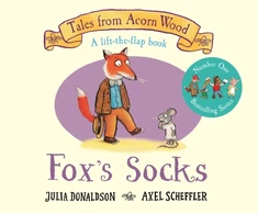 KNYGA Julia Donaldson Donaldson Julia Fox's Socks: A Lift-the-flap Story