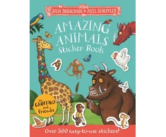 KNYGA Donaldson Julia Gruffalo and Friends: Amazing Animals Sticker Book: Over 300 easy-to-use stickers!