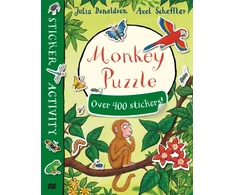 KNYGA Donaldson, Julia Monkey Puzzle Sticker Book