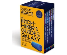 KNYGA Douglas Adams Complete Hitchhiker's Guide to the Galaxy Boxset