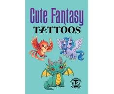 KNYGA Dover Publications Inc Cute Fantasy Tattoos