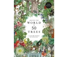 KNYGA Drori Jonathan Around the World in 50 Trees: A Jigsaw Puzzle