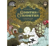 KNYGA Editors of Chartwell Books Oddities &amp; Curiosities Coloring Book: A Coloring Journey Through the Weird and Wonderful - More than 100 pages to color