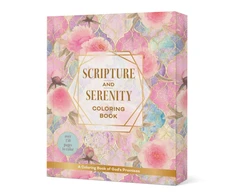 KNYGA Editors of Chartwell Books Scripture and Serenity Coloring Book: A Coloring Book of God's Promises - Over 150 pages to color