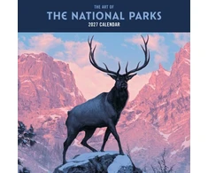 KNYGA Fifty-Nine Parks 2027 The Art of the National Parks Wall Calendar