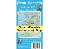 KNYGA folded Gran Canaria Tour and Trail Map