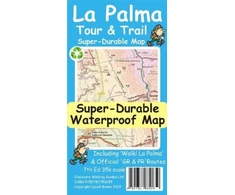 KNYGA folded La Palma Tour &amp; Trail Map