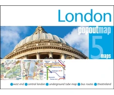 KNYGA folded London PopOut Map