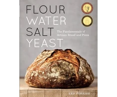 KNYGA Forkish, Ken Flour Vanduo Salt Yeast: The Fundamentals of Artisan Bread and Pizza [A Cookbook]