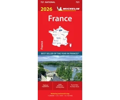 KNYGA France 2026 - Michelin National Map 721