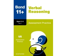 KNYGA Frances Down Bond 11+ Verbal Reasoning Assessment Practice Age 5-6 (for GL Assessment &amp; other 11 plus exams)