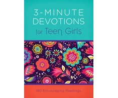 KNYGA Frazier April 3-Minute Devotions for Teen Girls: 180 Encouraging Readings