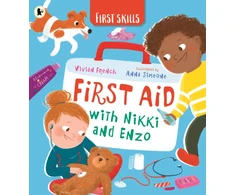 KNYGA French Vivian First Aid with Nikki and Enzo: First Skills