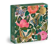 KNYGA Galison Between the Blooms 1000 Piece Foil Puzzle