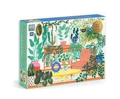 KNYGA Galison Houseplant Haven 1000 Piece Foil Puzzle
